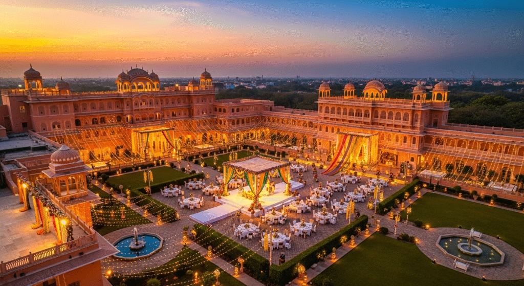 Drone Marriage Videography in Delhi Drone Marriage Videography in Delhi