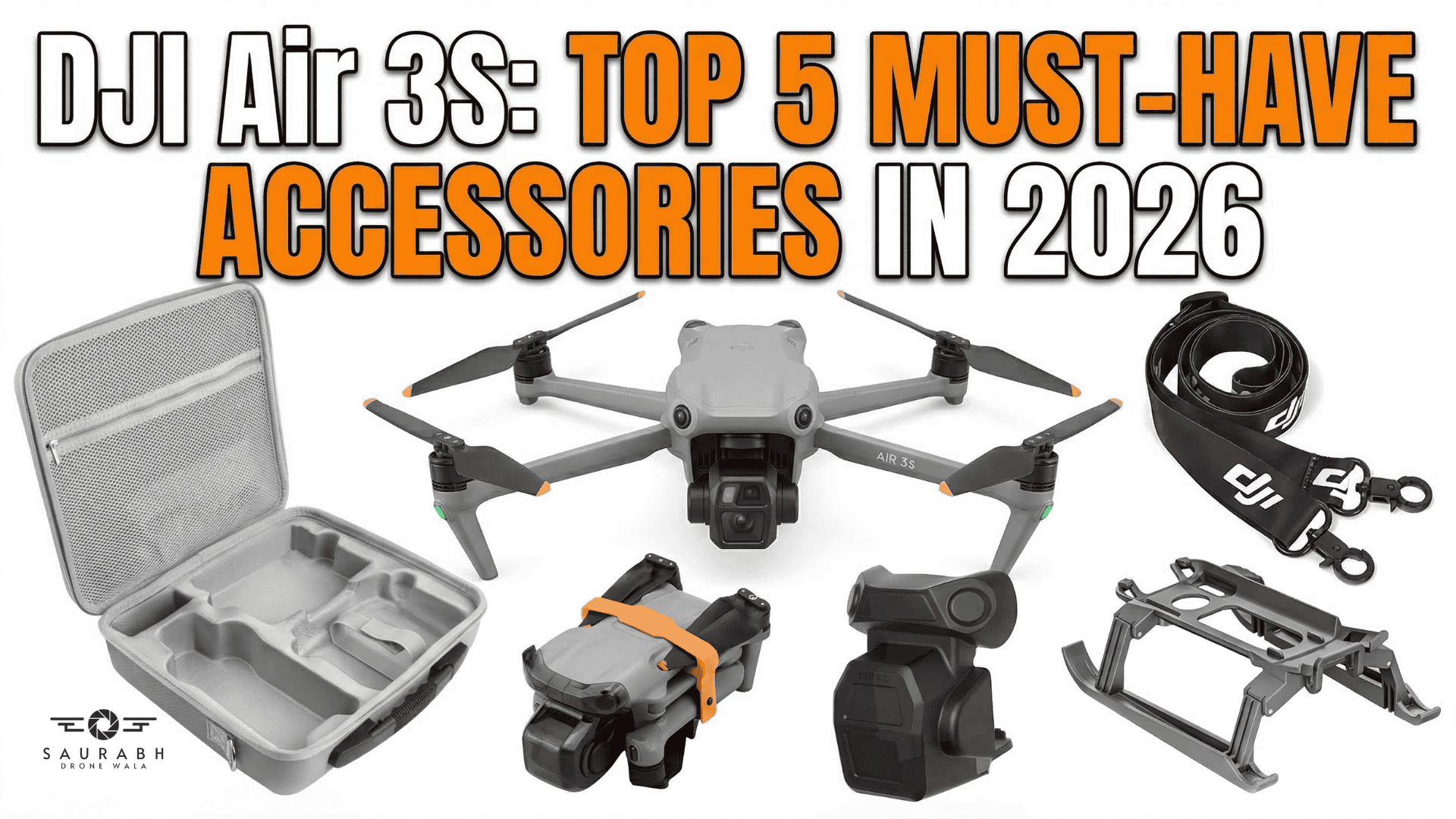 Top 5 must have acessories dji air 3s