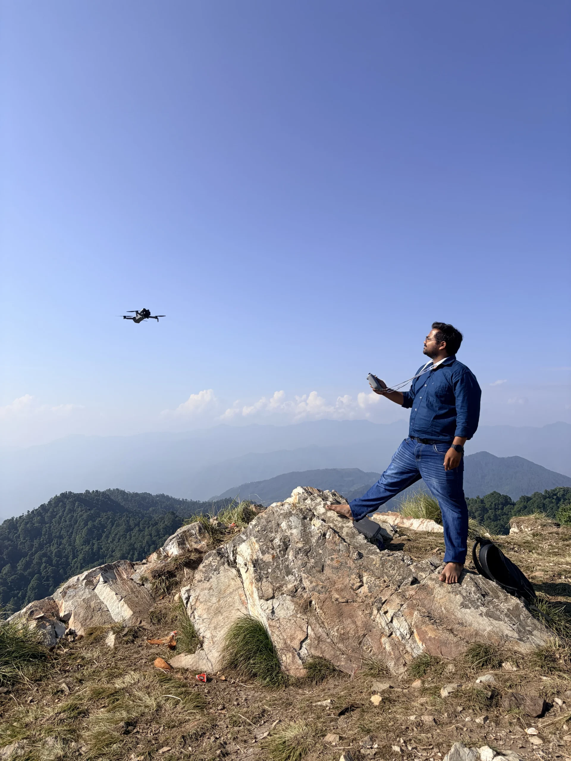 Saurabh - DGCA-certified drone pilot