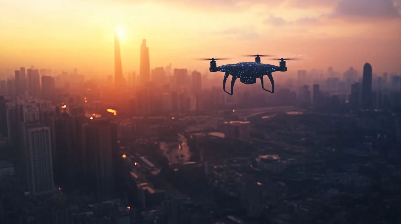 Dynamic Views from Drone video 