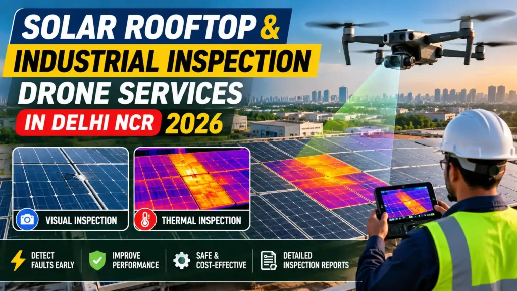 Solar Rooftop Drone Inspection Services